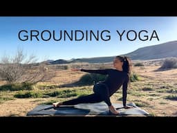 25 Min Grounding Yoga Flow | Full body slow stretch