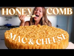 Honeycomb Mac and Cheese (UNLIKE ANYTHING YOU'VE EVER TRIED!) | Cooking, Talking, Mukbang!