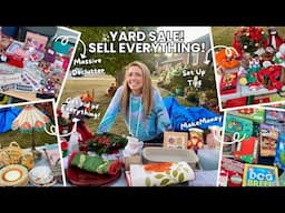 Yard Sale SetUp Tips | Sell Everything & Make Money | Got rid of it All!