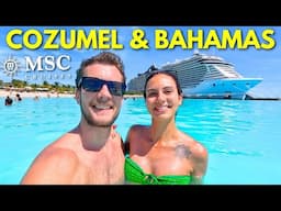 THE PERFECT CARIBBEAN CRUISE! COZUMEL & MSC OCEAN CAY (MSC SEASCAPE)