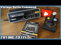 1970s Ingersoll Battle Command Games Console - Can it be Fixed?