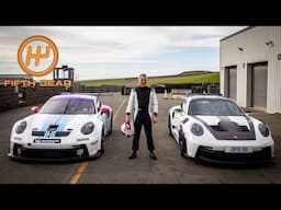 Porsche 911 GT3 RS vs 911 GT3 Cup Car: Shootout! | Fifth Gear