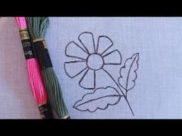 SIMPLE AND FABULOUS FLOWER HAND EMBROIDERY STITCHES FOR BEGINNERS