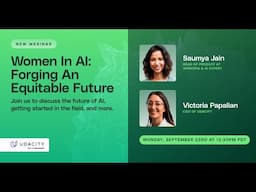 Women In AI: Forging An Equitable Future, with Saumya Jain