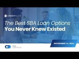 LIVE: The Best SBA Loan Options You Never Knew Existed