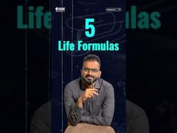 5 Life Formulas for Achieving Positive Outcomes #codebasics #lifeformulas #shorts