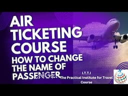 Air Ticketing Course | Travel Tourism Course | GDS Galileo Training | Galileo GDS tutorial | GDS