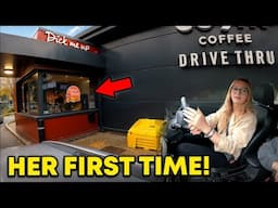 Learner's Disaster at a Drive Thru