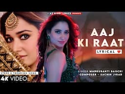 Aaj Ki Raat Maja Husn Ka Aankhon Se Lijiye (LYRICS) Madhubani Bagchi | Tamannaah Bhatia | Stree 2