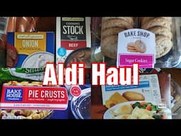 ALDI GROCERY HAUL AND MEAL PLAN- NOVEMBER 2024