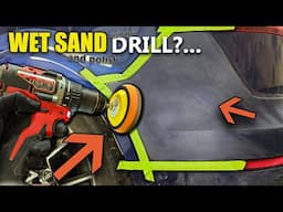 Fix Orange Peel Paint! Super EASY Wet Sand Tutorial! Improve a bad paintjob! Basic Tools Only!!!