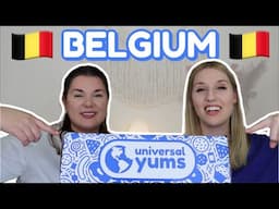 TRYING BELGIAN SNACKS 😋 | Universal Yums | Super Yum Box | November 2024 | BELGIUM