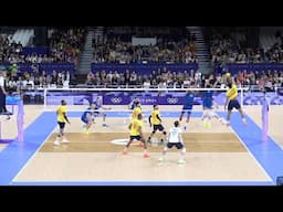 Volleyball Brazil Darlan Souza Amazing in Italy - Brazil 2024 Paris Olympics