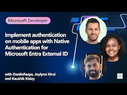 Implement authentication on mobile apps with Native Authentication for Microsoft Entra External ID