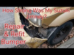 How strong was my Suzuki Jimney? Fast & Temporary Repair