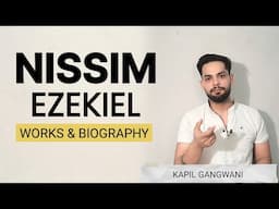 Nissim Ezekiel biography in hindi Indian poet