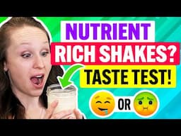 HLTH Code Review: Nutrient-Dense Meal Replacement Shakes Any Good? (Taste Test)