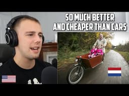 American Reacts to The Car-Replacement Bicycle (Bakfiets)