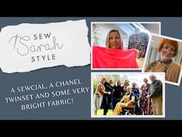 Sewing a Chanel inspired twinset at the fabulous Stafford Sewcial