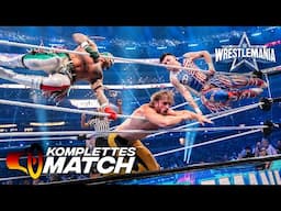 KOMPLETTES MATCH – Rey Mysterio & Dominik Mysterio vs. Logan Paul & The Miz: WrestleMania 38