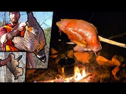 Pheasant Hunting Catch & Cook -  Truck Camping Overnight in the Woods