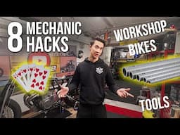 8 Bike Hacks for Cafe Racer & Motorcycle Mechanics!