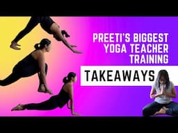 I have finished with tools to help with daily life | Preeti's Yoga Teacher Training Journey