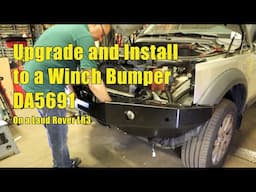 Atlantic British Presents: Install Winch Bumper DA5691on a Land Rover LR3 2005-2009