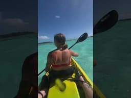 Kayaking Through Choppy Water #shorts #travel