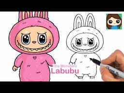 How to Draw Labubu Macaron | The Monsters