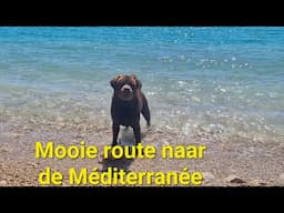 Mooie route naar de Méditerranée.