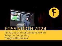 Pervasive and Sustainable AI with Adaptive Computing - Tryggve Mathiesen