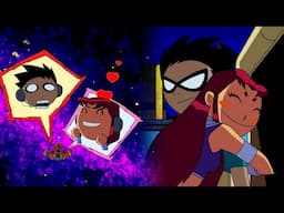 Robin and Starfire Moments - Teen Titans Season 3