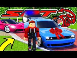 Roblox Roleplay - GIVING MY FRIEND A CRAZY 1000HP HELLCAT