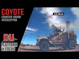 How the Coyote counter-drone interceptor is showing its value  ?