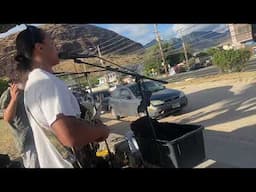 Ikaika of The Highway Band Prays for Passersby’s & Band | Join Us for the Next Feast Day Celebration