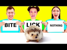 Bite, Lick or Nothing Challenge | Food Battle by PaRaRa Challenge