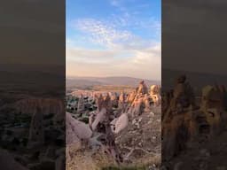 🇹🇷Unreal Landscape in Cappadocia, Turkey #cappadocia #turkey #travel #uçhisar