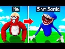 Becoming SHIN SONIC To Troll My Friends in Gorilla Tag!