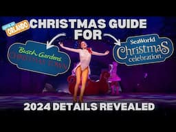 SeaWorld & Busch Gardens Tampa Christmas Events YOU NEED TO DO!