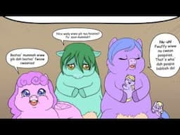 ✨Fluffy Pony Abuse✨ “Fluffy workers” Part 1 & 2 (comic by Master_Violet, voiceover by gayroommate)