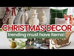 CHRISTMAS 2024 HOME DECOR FAVORITES & MUST HAVES / Trending Christmas Decor That Will Sell Out