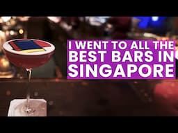 I Went To All The Best Bars In Singapore