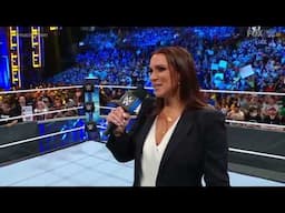 Stephanie McMahon Promo Vince McMahon Retirement   SmackDown July 22, 2022 WWE