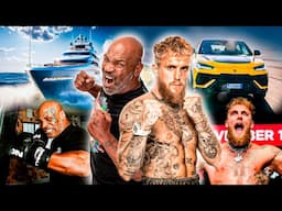 JAKE PAUL VS MIKE TYSON: Quem Tem a Vida Mais Luxuosa? (Carros, Mansões, Fortuna..)