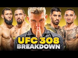 I'M BACK With A Breakdown Of UFC 308 MAIN CARD!!!