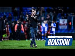 Manager Reaction | Matt Taylor reacts to Crawley Town stalemate