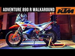 KTM 890 Adventure R First Look Walkaround Review India