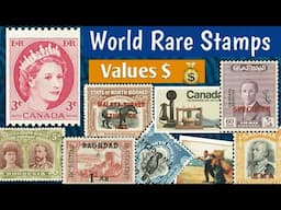 Rare Valuable Stamps Across The Globe | Philately From Rhodesia To India