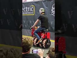 Screw-Bike Demo at Makers Central UK #weird #bike